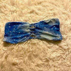 San Lorenzo cosmo print top